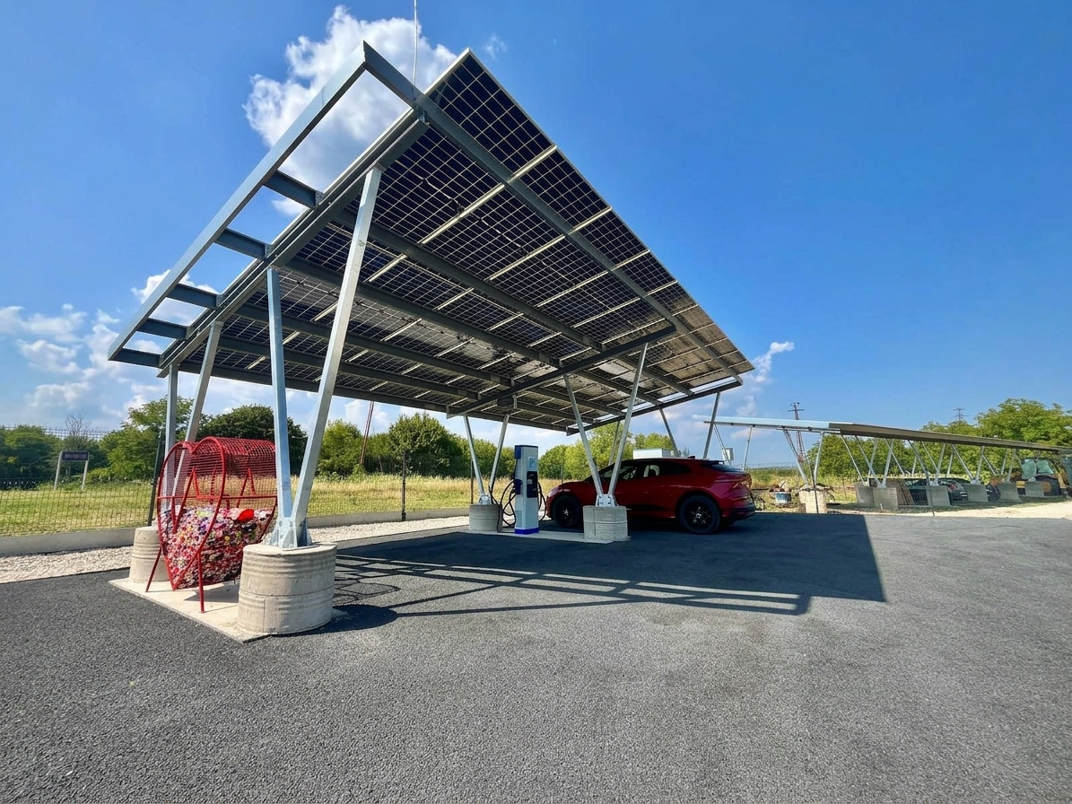 Aszófő carport telepítés