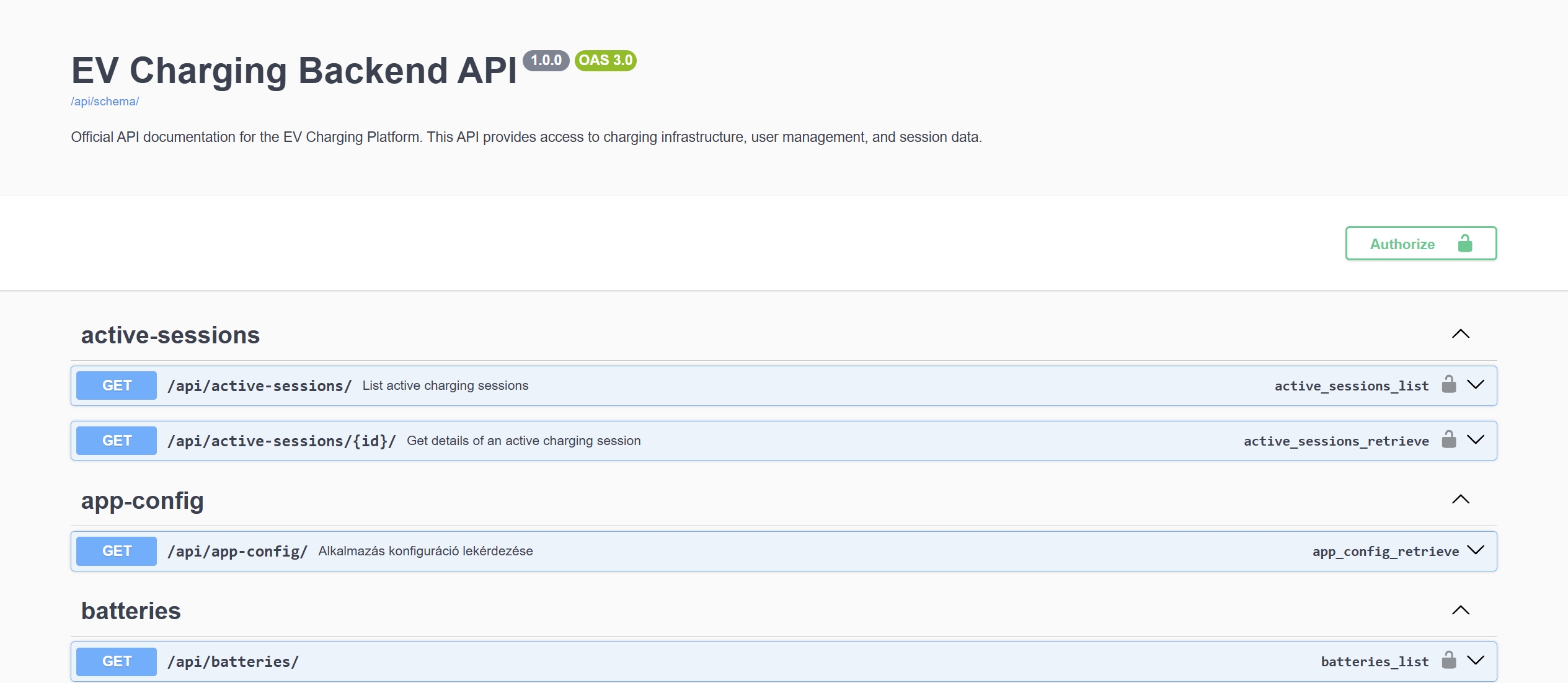 GRID Backend — Swagger UI / OpenAPI 3.0